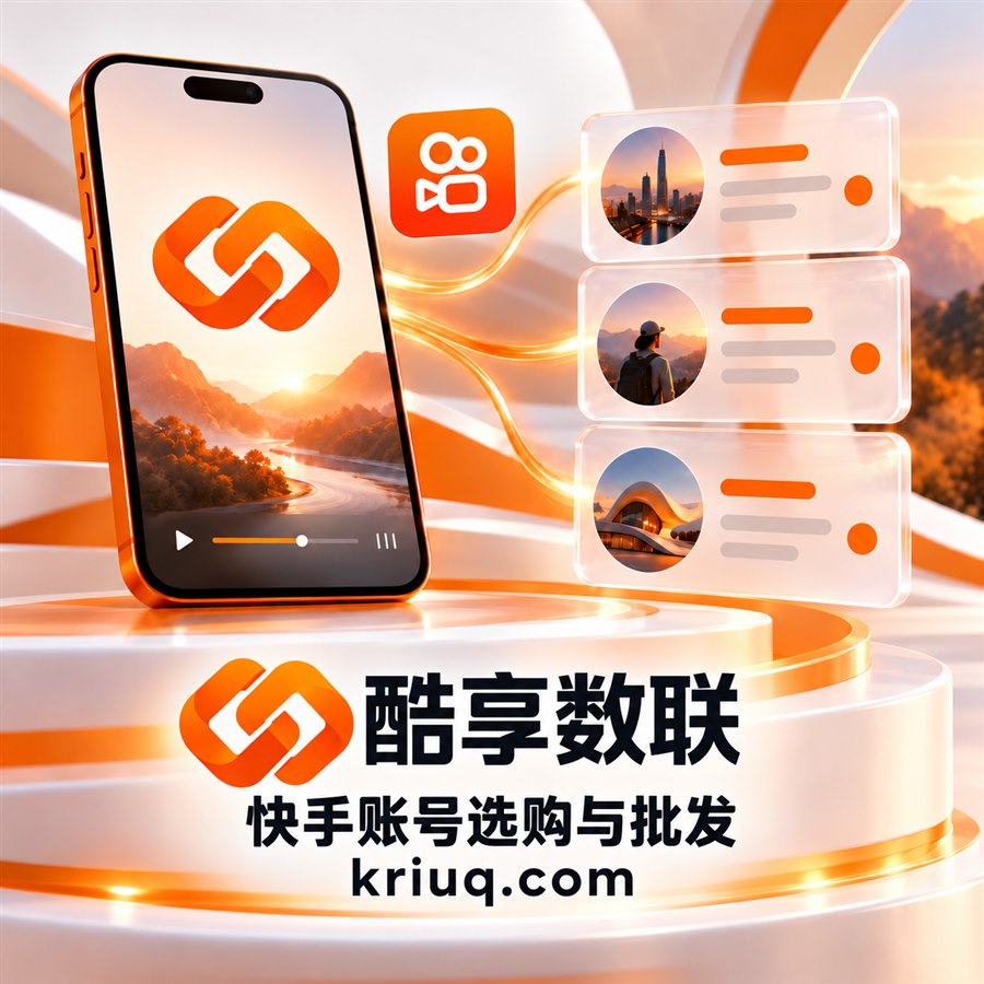 酷享数联快手账号品牌配图